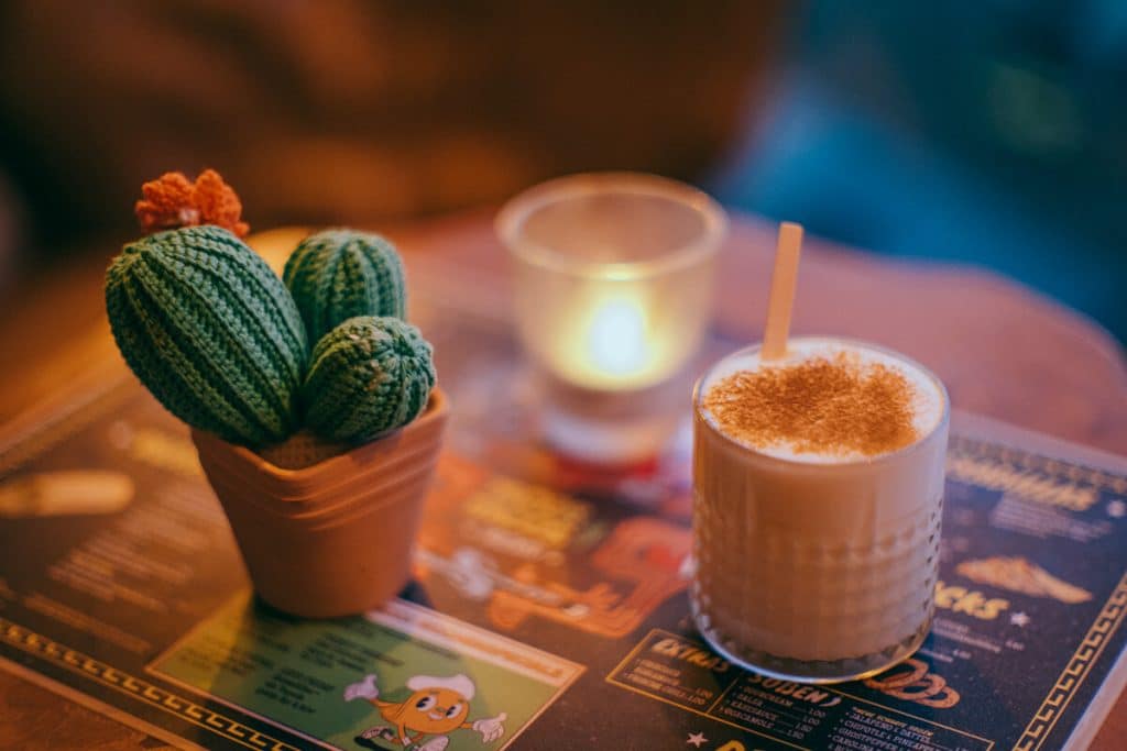 Coconut Drink mit Zimt